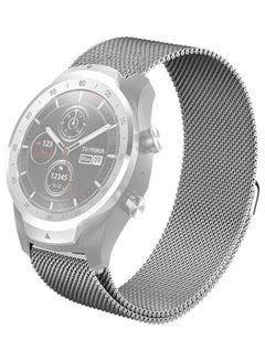 For Huawei Watch GT2e GT2  Milanese Metal Strap Silver