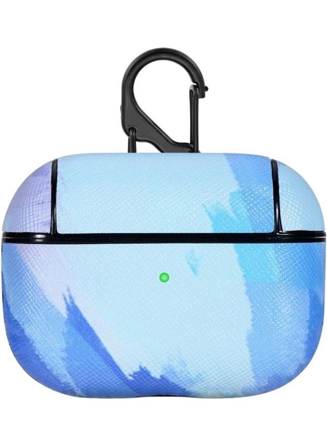 BGM Watercolour Skin Sticking Earphone Protective Case with Hook For AirPods Pro Multicolour - Image 1