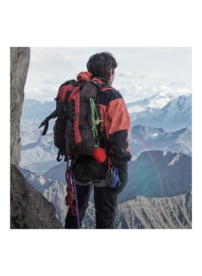 BGM Portable Wireless Earphone Silicone Protective Case For Anker Soundcore Liberty Air Red - Image 5