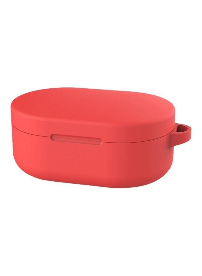 BGM Earphone Silicone Protective Case For Xiaomi Redmi AirDots Red - Image 1