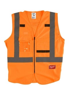 Hi-Visibility Vest Orange/Grey S/M - v1631112735/N50686746A_1