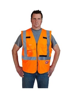 Hi-Visibility Vest Orange/Grey S/M - v1631112735/N50686746A_5