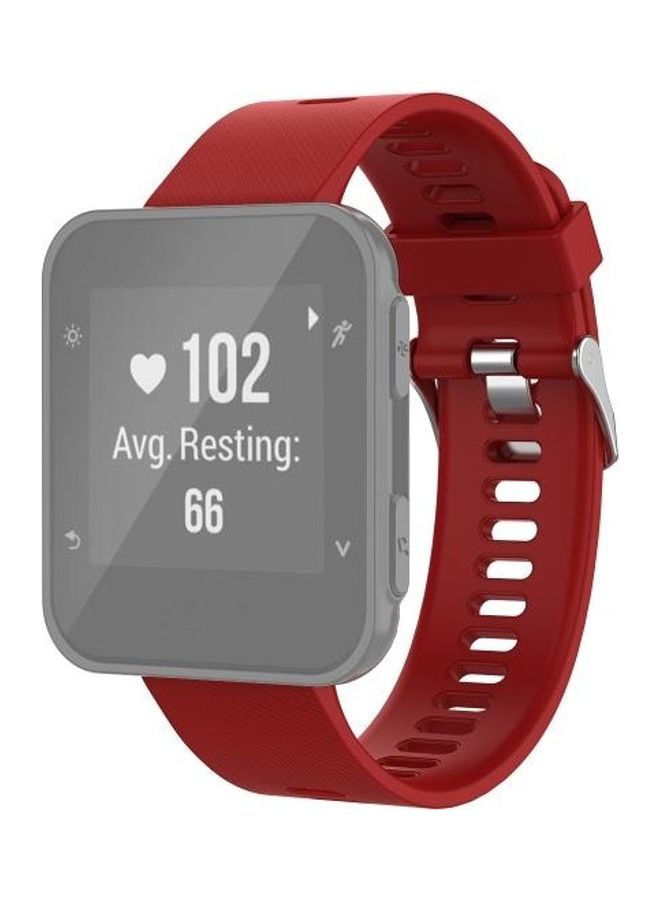 BGM For Garmin  35J And Forerunner 35J  Wrist Strap Red - Image 1