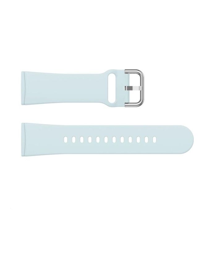 BGM Silicone Replacement Strap Watchband For Fitbit Versa 3 Blue - Image 2