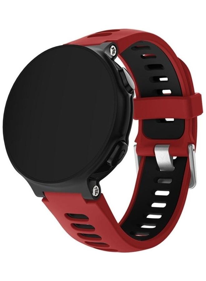 BGM Smart Watch Silicone Wrist Strap Watchband For Garmin Forerunner Red - Image 1
