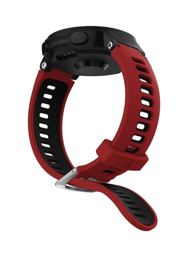 BGM Smart Watch Silicone Wrist Strap Watchband For Garmin Forerunner Red - Image 2