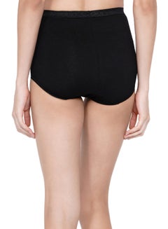 Miss London High Waisted Soft Panty Black  - Image 2