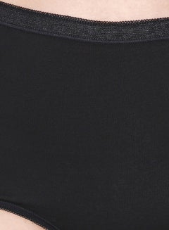 Miss London High Waisted Soft Panty Black  - Image 5