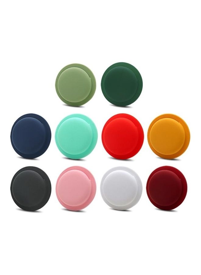 بي جي إم غطاء حماية واق مضاد للخدوش والضياع مصنوع من السيليكون لجهاز أبل آير تاج أحمر - Image 2