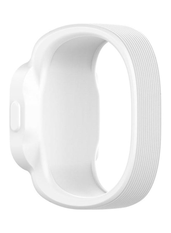 BGM No Buckle Silicone Band For Garmin Vivofit JR3 White - Image 2