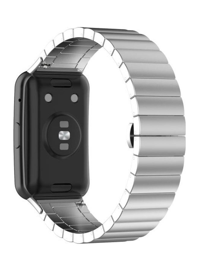 BGM For Huawei Watch Fit Replacement Strap Watchband Silver - Image 5