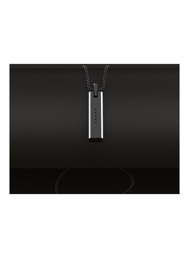 BGM Mijobs Metal Screwless Magnetic Pendant Necklace for Fitbit Flex 2 Black - Image 1