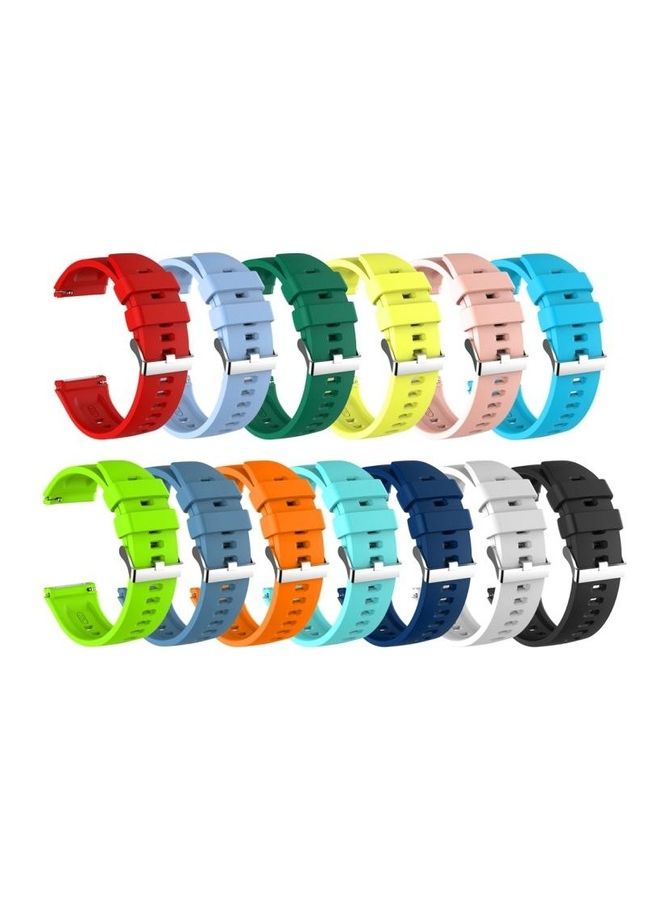 BGM Silicone Replacement Strap Watchband For Huawei Watch GT 2e Black - Image 5