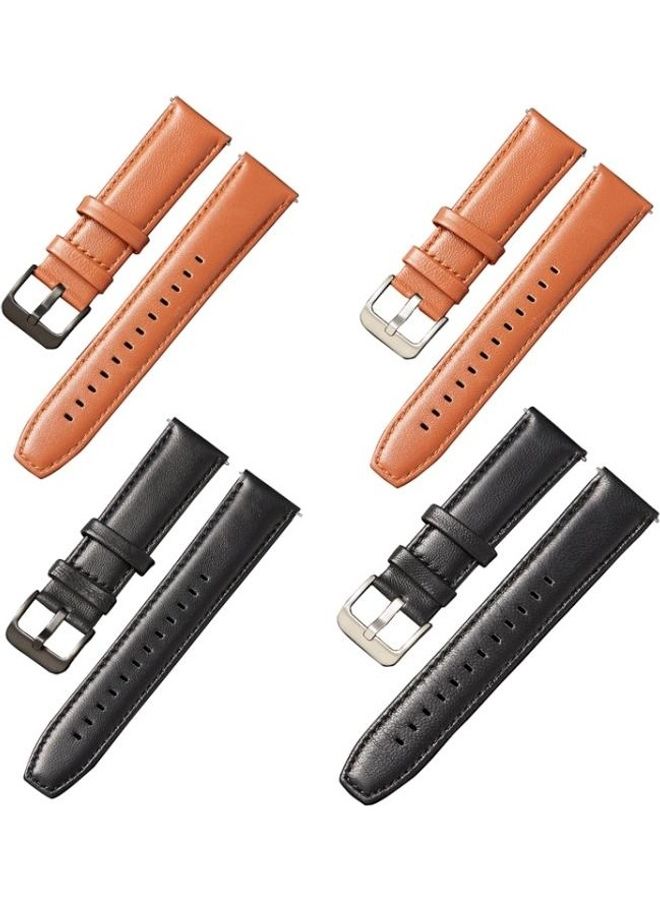 بي جي إم حزام سيليكون ناعم من جلد الغنم سريع الفك مقاس 22 ملم لهاتف هواوي GT2 مقاس 46 ملم - Image 2