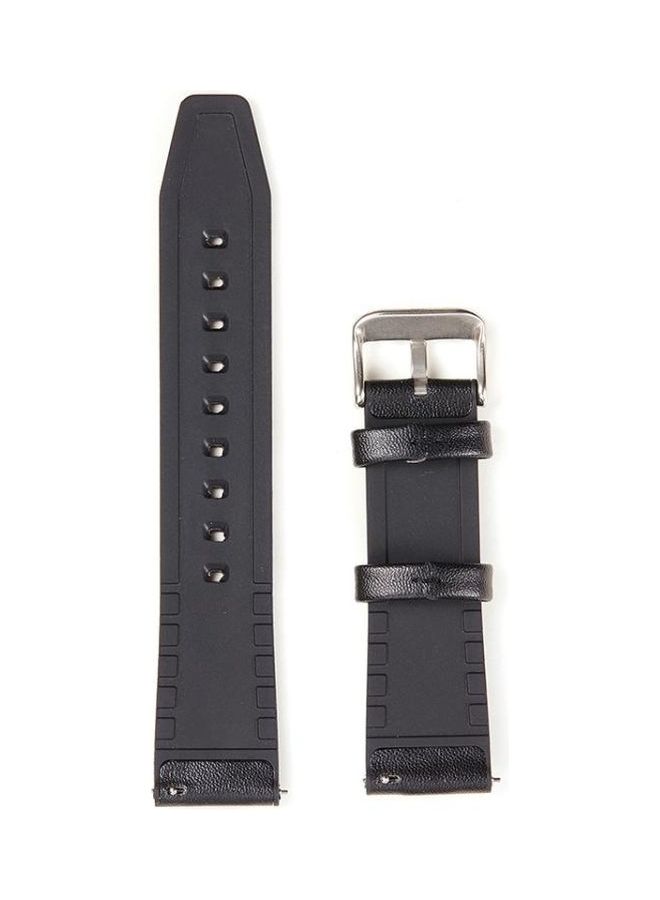 بي جي إم حزام سيليكون ناعم من جلد الغنم سريع الفك مقاس 22 ملم لهاتف هواوي GT2 مقاس 46 ملم - Image 4