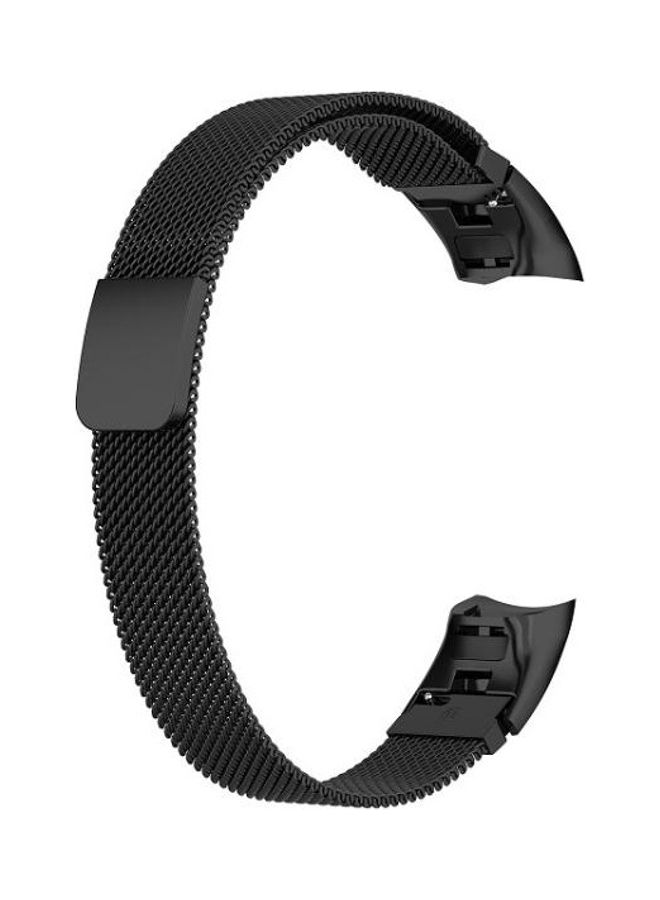 BGM - Milanese Wristband For Huawei Honor 4 And 5 Black - Image 1