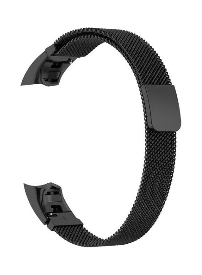 BGM - Milanese Wristband For Huawei Honor 4 And 5 Black - Image 1