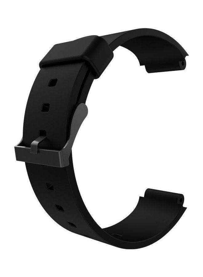 BGM Silicone Smartwatch Strap For Huawei Honor K2 With Accessories Black/Blue/Silver - Image 2