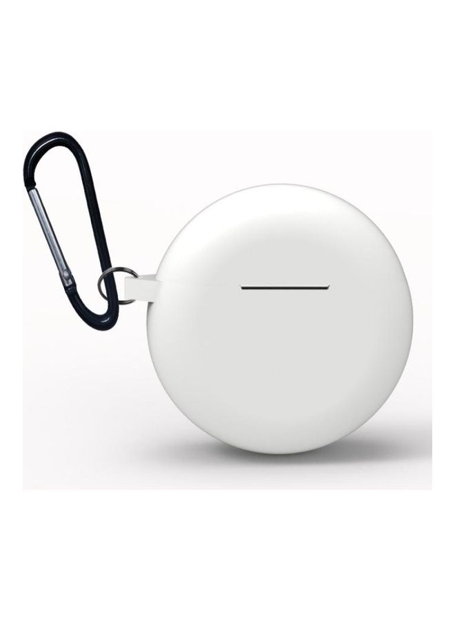 BGM Silicone Wireless Bluetooth Earphone Protective Case For Huawei FreeBuds 3 White - Image 1