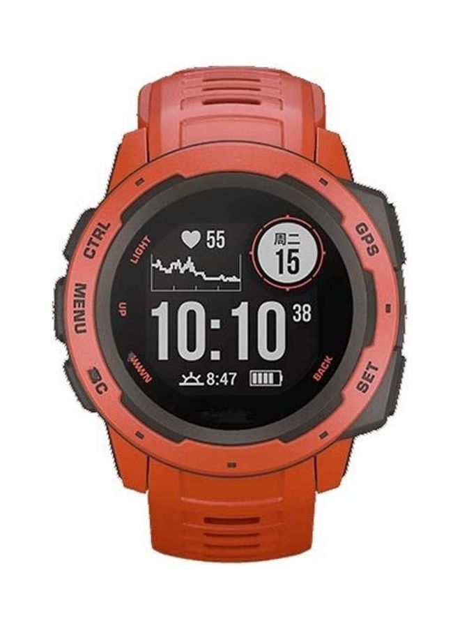 BGM Silicone Replacement Wrist Strap for Garmin Instinct 22mm Multicolour - Image 2