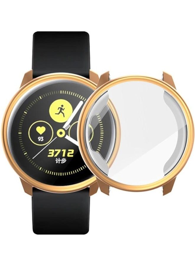 بي جي إم غطاء حماية واق من البولي يوريثان الحراري لهاتف سامسونج أكتيف ذهبي وردي - Image 1