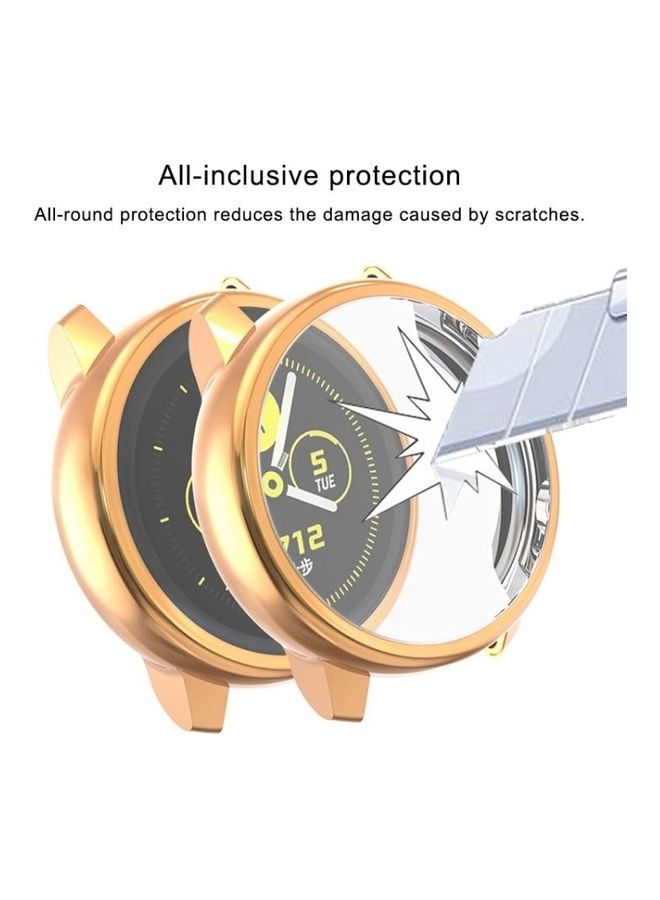 بي جي إم غطاء حماية واق من البولي يوريثان الحراري لهاتف سامسونج أكتيف ذهبي وردي - Image 5