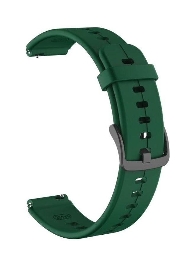 BGM Silicone Replacement Strap Watchband For Huawei TalkBand B6 Green - Image 1