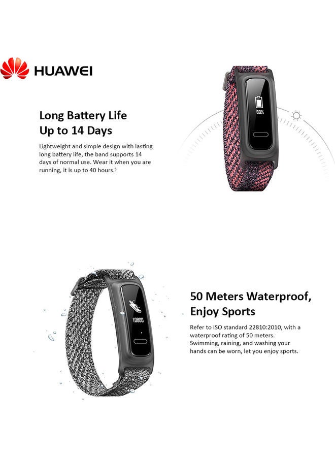 4e Smart Bracelet 2 Wearing Modes Timer Grey