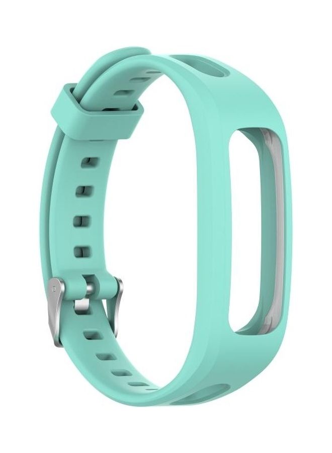 BGM Universal Silicone Replacement Wrist Strap Watchband For Huawei Honor Band 4 Running Version/Band 3e Green - Image 1