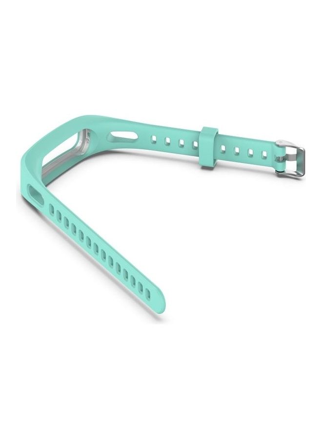BGM Universal Silicone Replacement Wrist Strap Watchband For Huawei Honor Band 4 Running Version/Band 3e Green - Image 3