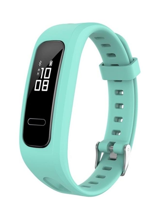 BGM Universal Silicone Replacement Wrist Strap Watchband For Huawei Honor Band 4 Running Version/Band 3e Green - Image 4