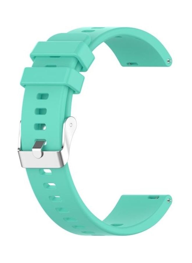 BGM ES Silicone Replacement Wrist Strap Watchband For Huawei Honor Watch Green - Image 1