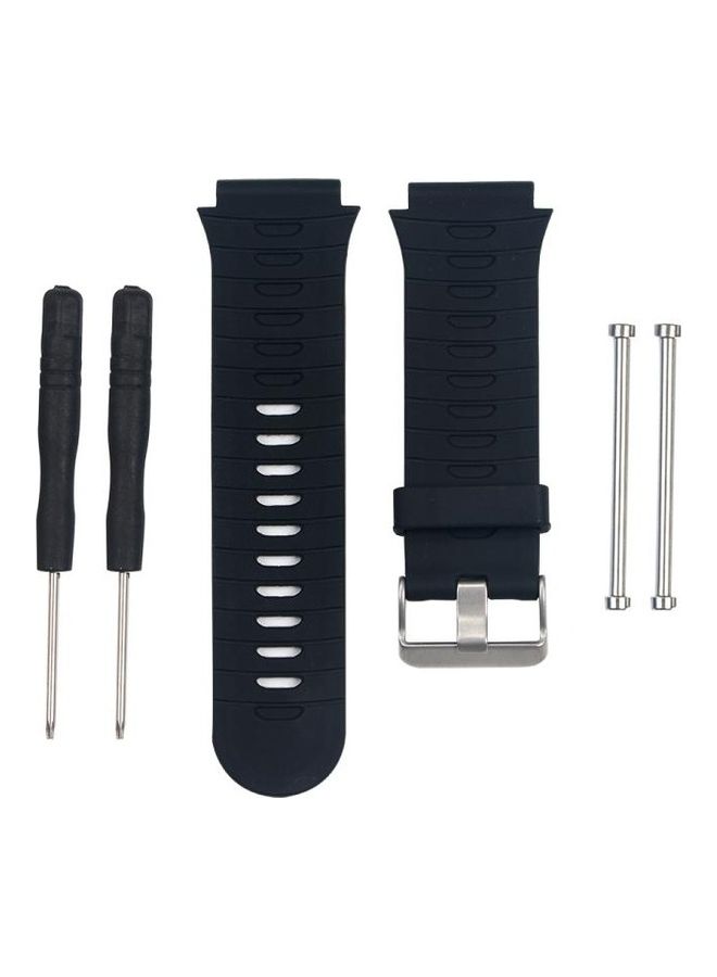 BGM Replacement Wrist Strap Watchband For Garmin Forerunner 920XT Black - Image 1