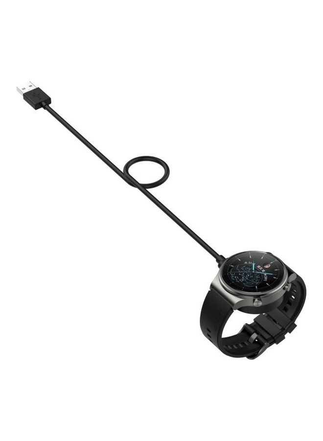ECG Universal Smart Watch Magnetic Charger For Huawei Watch 3 / Watch 3 Pro / GT2 Pro / GT2 Pro Black