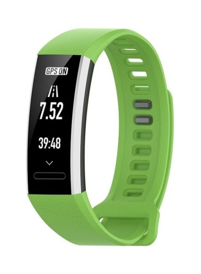 BGM Silicone Replacement Band For Huawei Band 2 Pro/Band 2/ERS-B19/ERS-B29 Green - Image 2