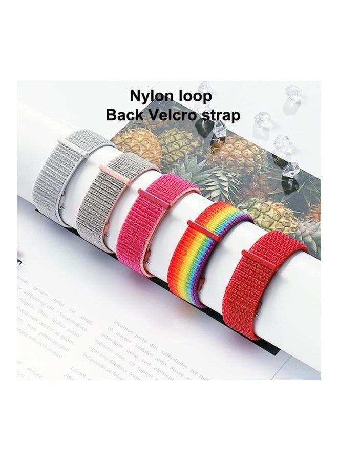 BGM Simple Nylon Braided Strap For Samsung Galaxy Watch 42mm Multicolour - Image 3