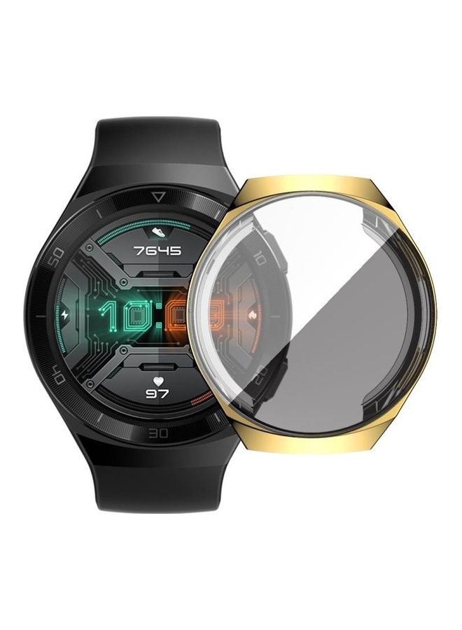 BGM TPU Electroplated All Inclusive Watch Case For Huawei GT2e Gold - Image 1