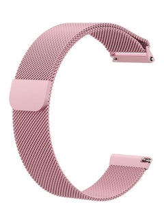 Milanese Replacement Wrist Strap Watchband For Fitbit Versa Rose Pink