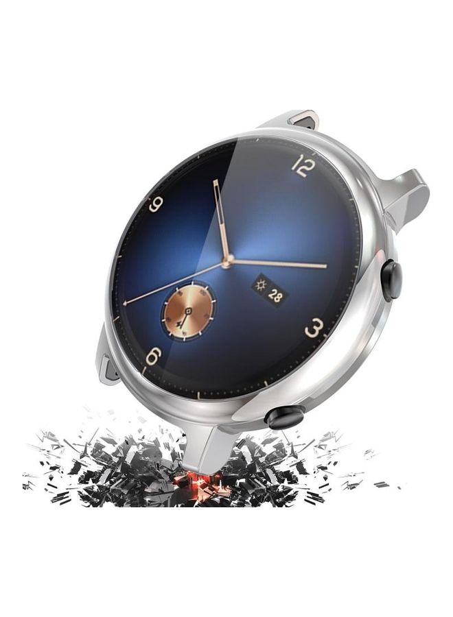 BGM For Huawei GT2 42MM Plating TPU All-inclusive Protective Shell Silver - Image 5