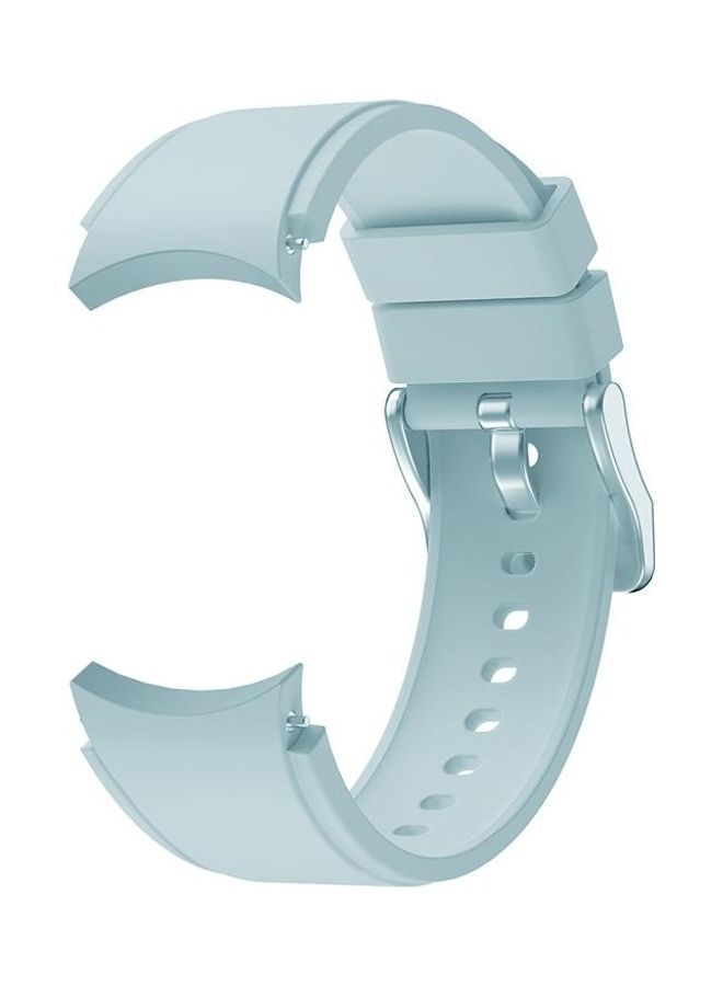 BGM 40mm Silicone Replacement Strap Watchband For Samsung Galaxy Watch 4 Blue - Image 2