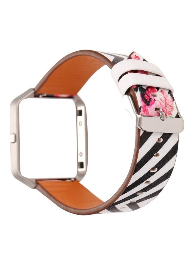 بي جي إم سوار بديل من الجلد لساعة فيتبيت من بلايز متعدد الألوان - Image 2