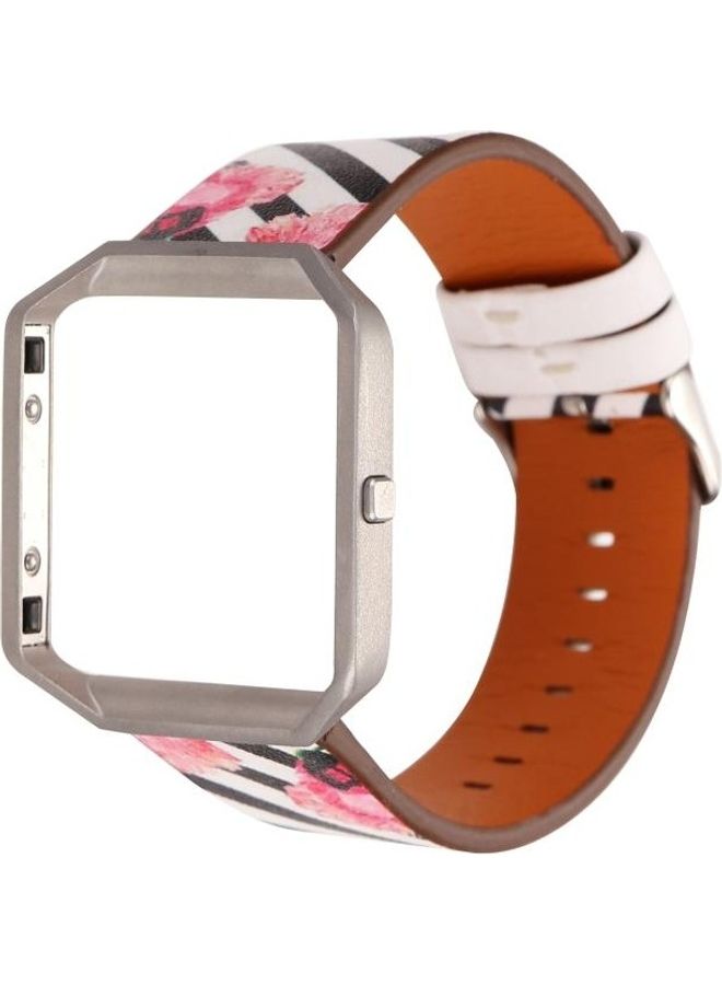 بي جي إم سوار بديل من الجلد لساعة فيتبيت من بلايز متعدد الألوان - Image 3