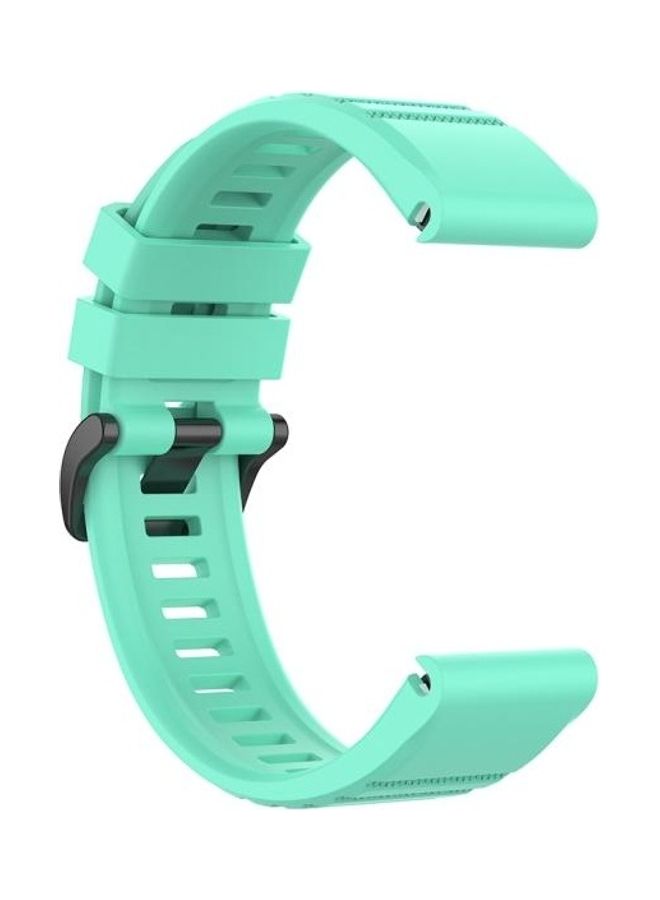 BGM Quick Release Replacement Band For Garmin fenix 6S Smartwatch 22 mm With 2 Knife Tools Lake Blue - Image 5