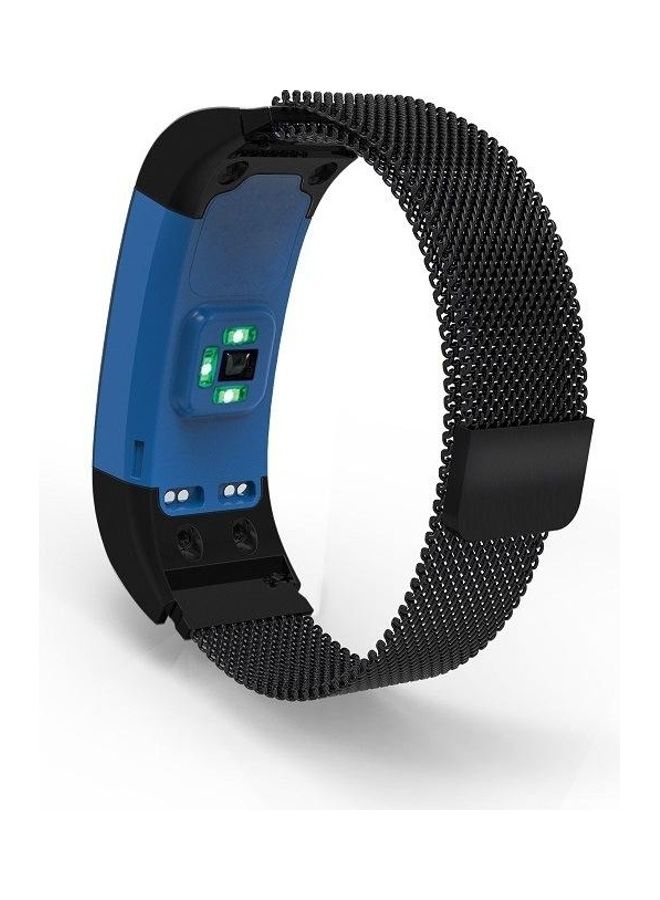 BGM - Milanese Strap For Garmin Vivosmart HR Black - Image 1