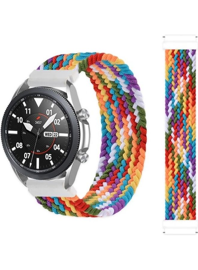 BGM For Garmin 3 Adjustable Braided Elasticity Replacement Strap Watchband Multicolour