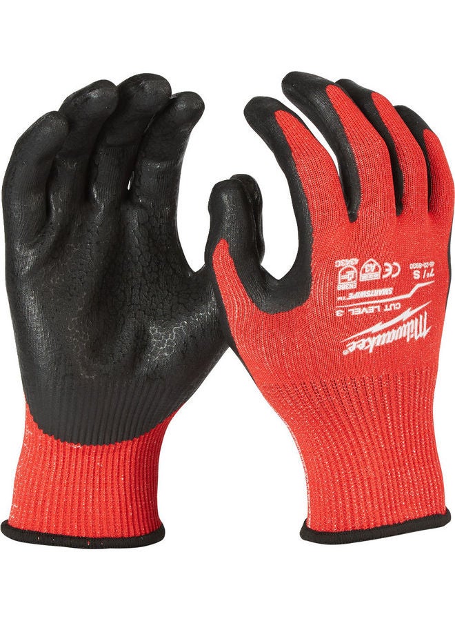 3 Cut Level Gloves - XL/10 Red/Black 25 x 18 x 3.1cm