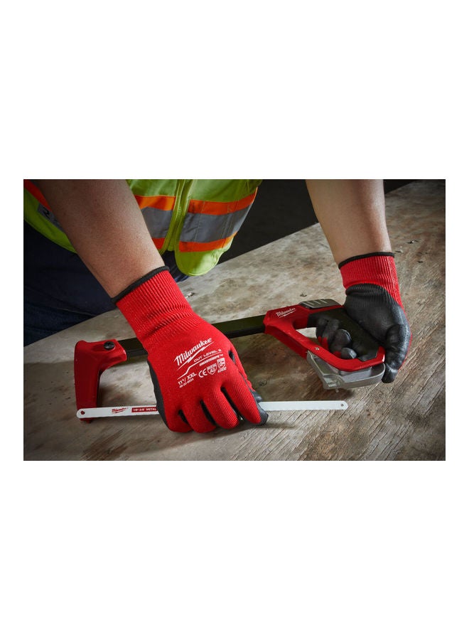 3 Cut Level Gloves - XL/10 Red/Black 25 x 18 x 3.1cm