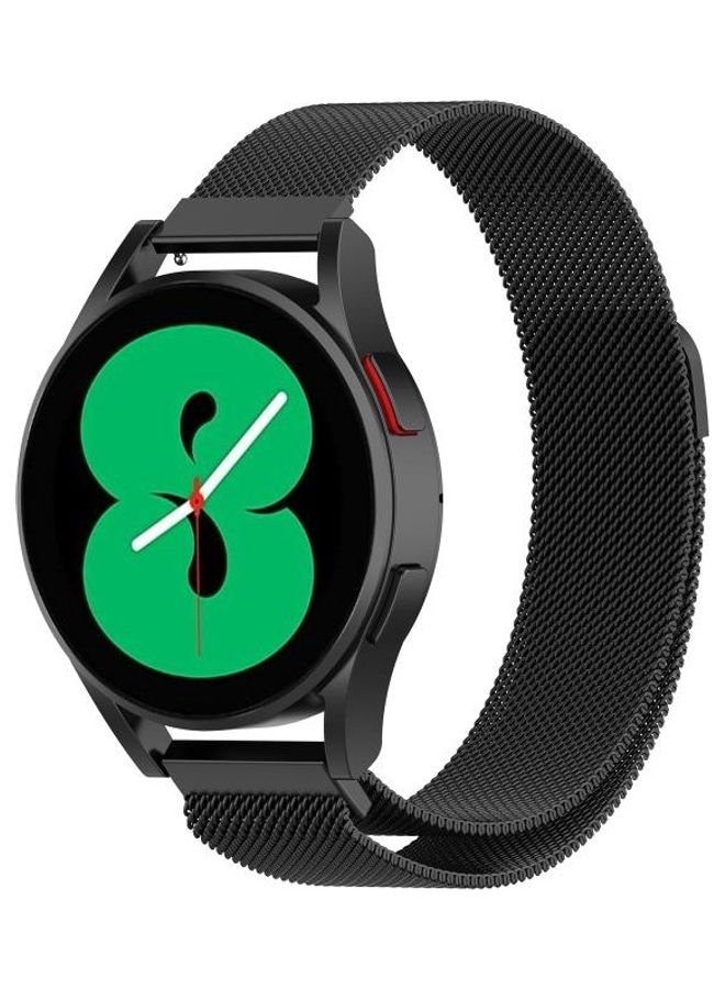 BGM Milanese Replacement Strap Watchband For Samsung Galaxy Watch4 40mm Black - Image 3
