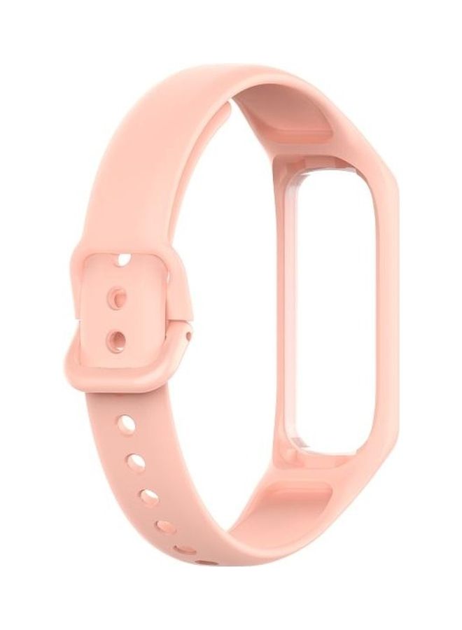 BGM Silicone Replacement Wrist Strap Watchband For Samsung Galaxy Fit 2 Pink - Image 2