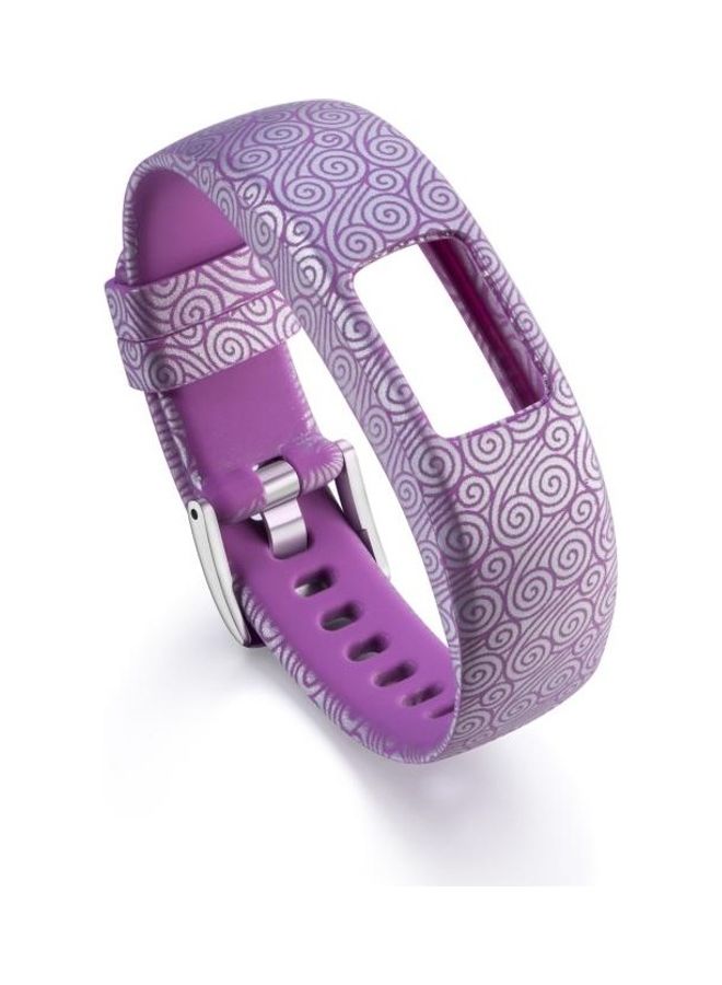 BGM For Garmin Integrated Silicone Strap Purple - Image 1